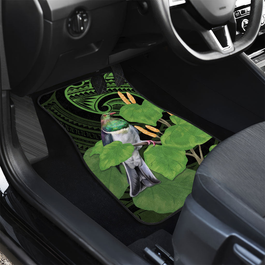 Kawakawa Rongoa Maori Kereru New Zealand Car Mats