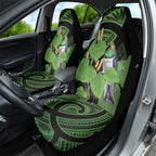 Kawakawa Rongoa Maori Kereru New Zealand Car Seat Cover