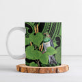 Kawakawa Rongoa Maori Kereru New Zealand Ceramic Mug