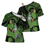 Kawakawa Rongoa Maori Kereru New Zealand Cross Shoulder Shirt