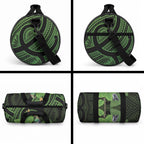 Kawakawa Rongoa Maori Kereru New Zealand Duffle Bag