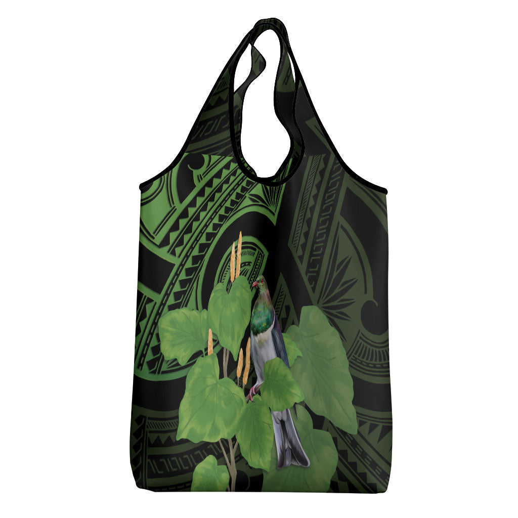 Kawakawa Rongoa Maori Kereru New Zealand Grocery Bag