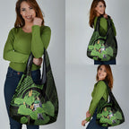 Kawakawa Rongoa Maori Kereru New Zealand Grocery Bag
