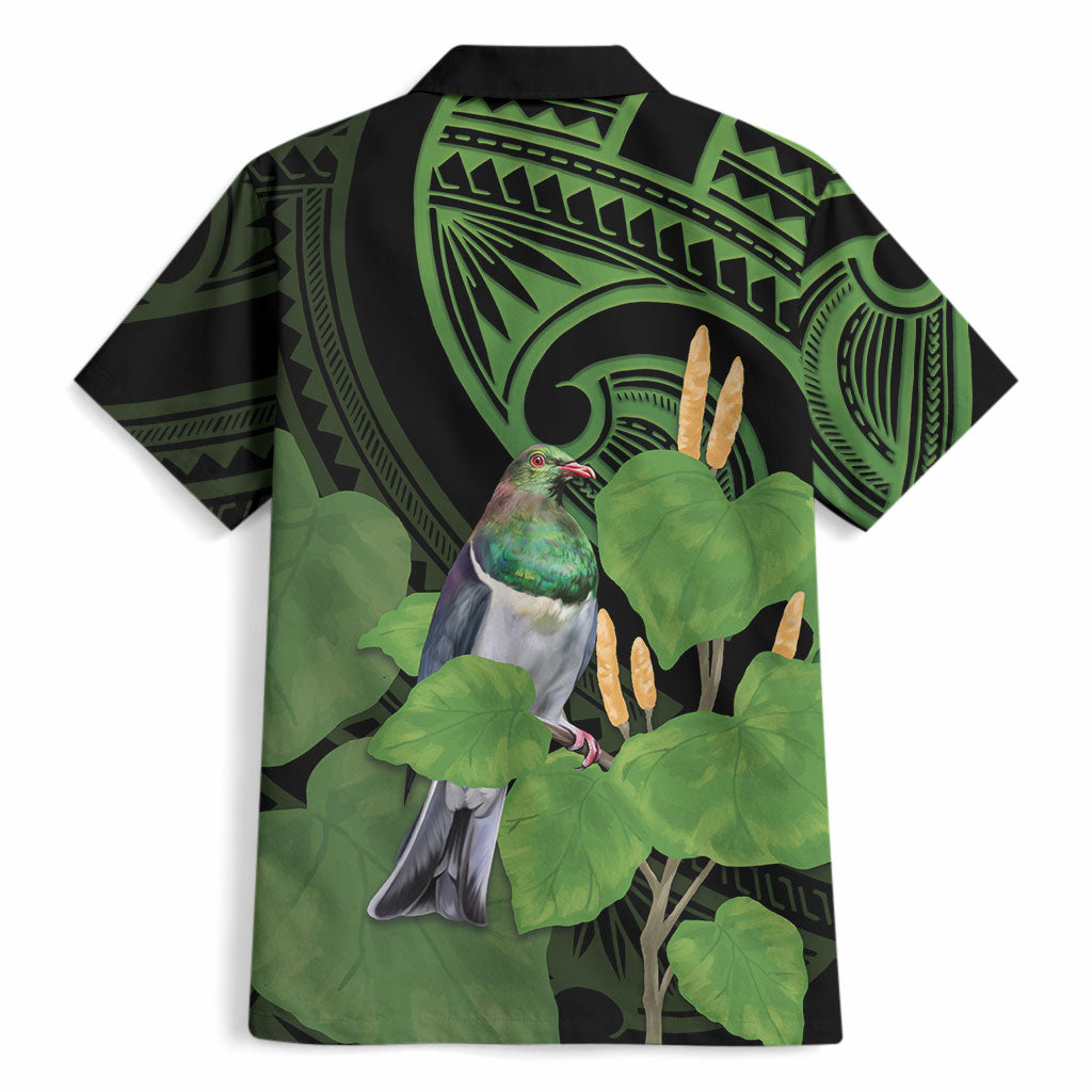 Kawakawa Rongoa Maori Kereru New Zealand Hawaiian Shirt