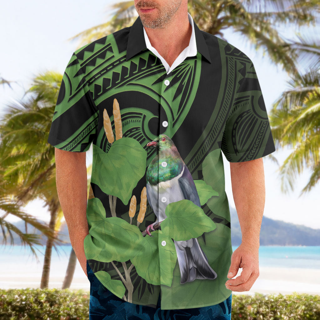 Kawakawa Rongoa Maori Kereru New Zealand Hawaiian Shirt