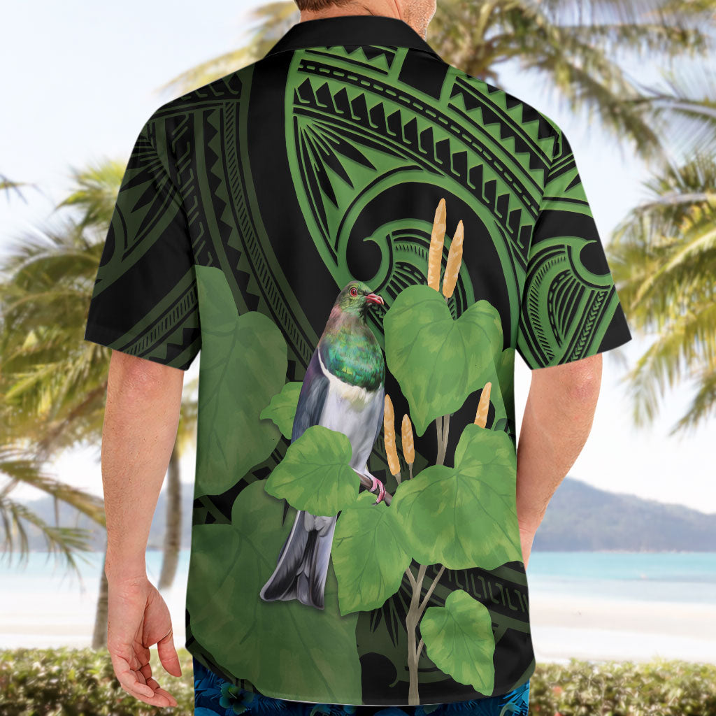 Kawakawa Rongoa Maori Kereru New Zealand Hawaiian Shirt