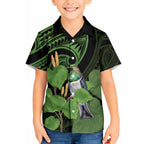Kawakawa Rongoa Maori Kereru New Zealand Hawaiian Shirt
