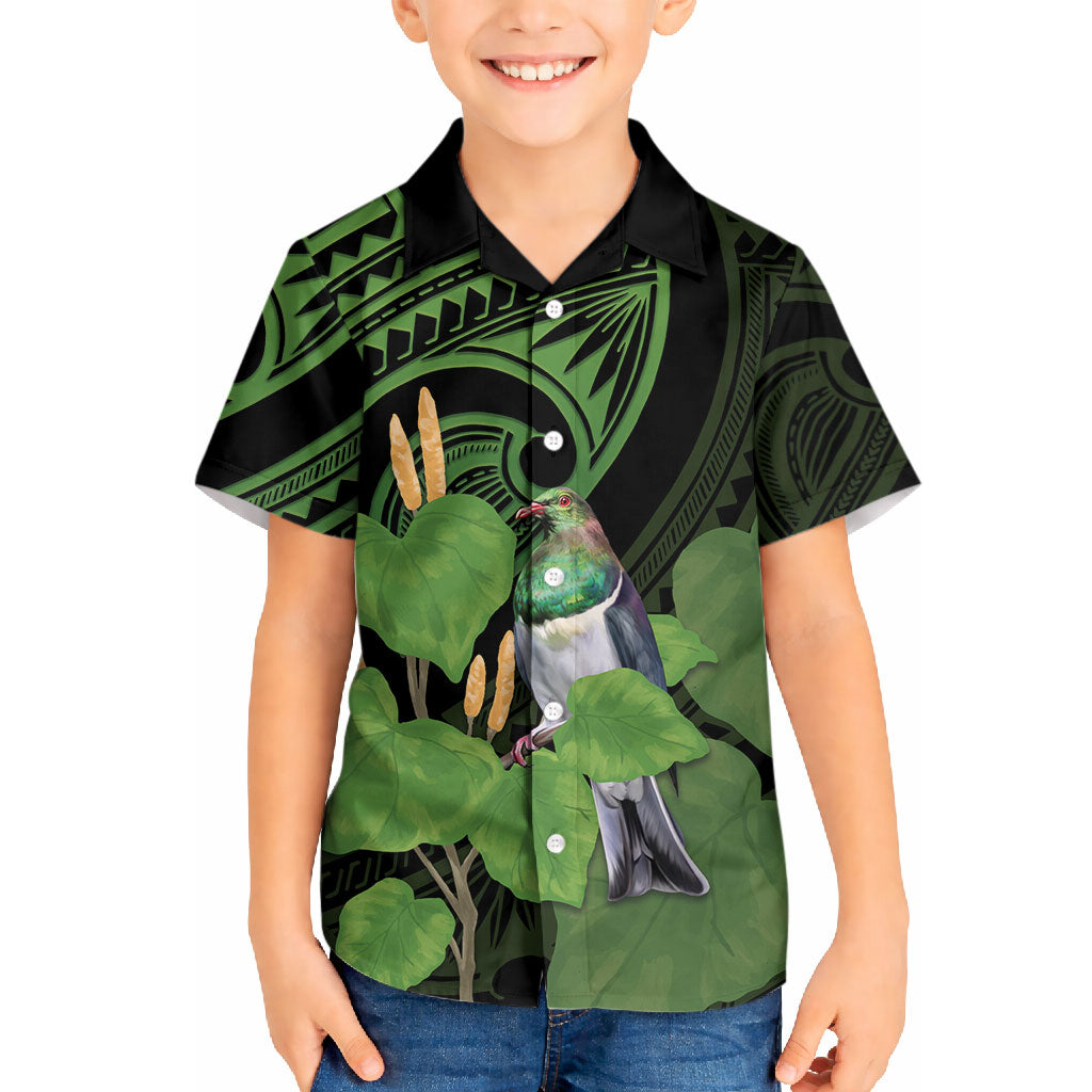 Kawakawa Rongoa Maori Kereru New Zealand Hawaiian Shirt