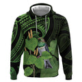 Kawakawa Rongoa Maori Kereru New Zealand Hoodie