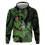 Kawakawa Rongoa Maori Kereru New Zealand Hoodie