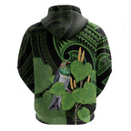 Kawakawa Rongoa Maori Kereru New Zealand Hoodie