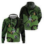 Kawakawa Rongoa Maori Kereru New Zealand Hoodie