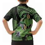 Kawakawa Rongoa Maori Kereru New Zealand Kid Hawaiian Shirt