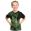 Kawakawa Rongoa Maori Kereru New Zealand Kid T Shirt