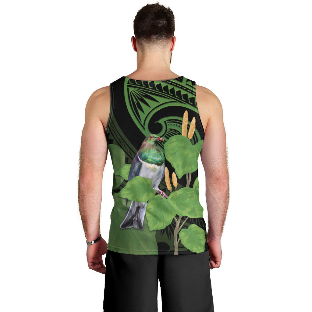 Kawakawa Rongoa Maori Kereru New Zealand Men Tank Top