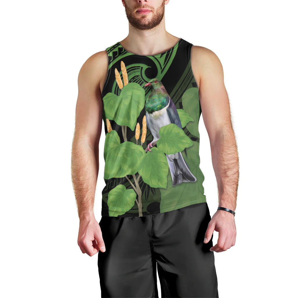 Kawakawa Rongoa Maori Kereru New Zealand Men Tank Top