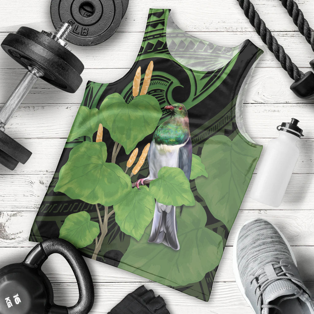 Kawakawa Rongoa Maori Kereru New Zealand Men Tank Top