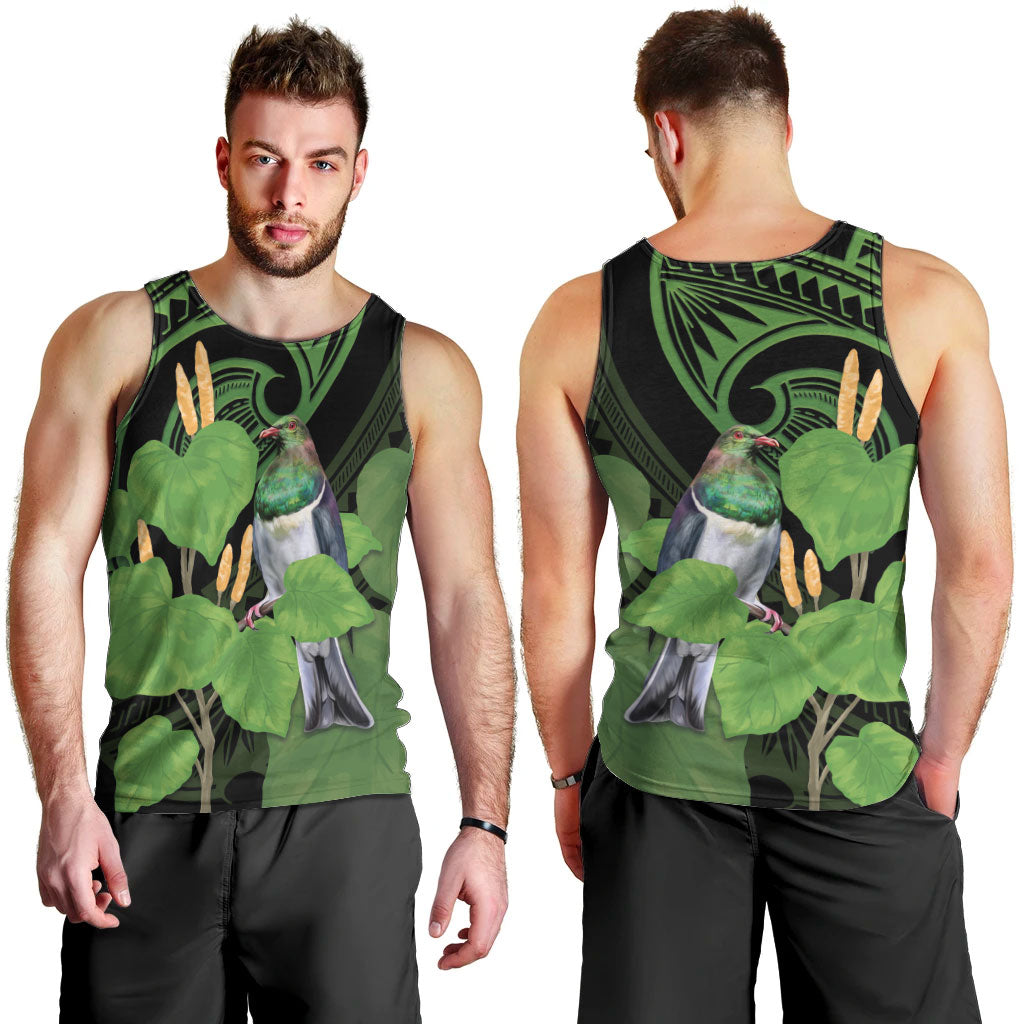 Kawakawa Rongoa Maori Kereru New Zealand Men Tank Top