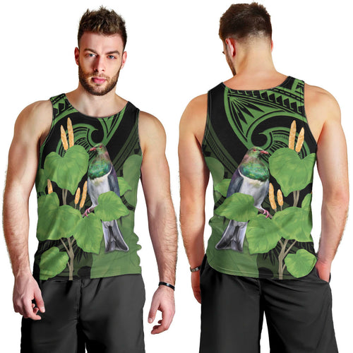 Kawakawa Rongoa Maori Kereru New Zealand Men Tank Top