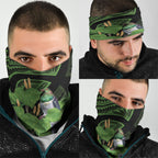 Kawakawa Rongoa Maori Kereru New Zealand Neck Gaiter