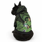 Kawakawa Rongoa Maori Kereru New Zealand Pet Hoodie