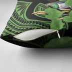 Kawakawa Rongoa Maori Kereru New Zealand Pillow Cover