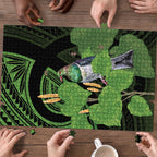 Kawakawa Rongoa Maori Kereru New Zealand Puzzle