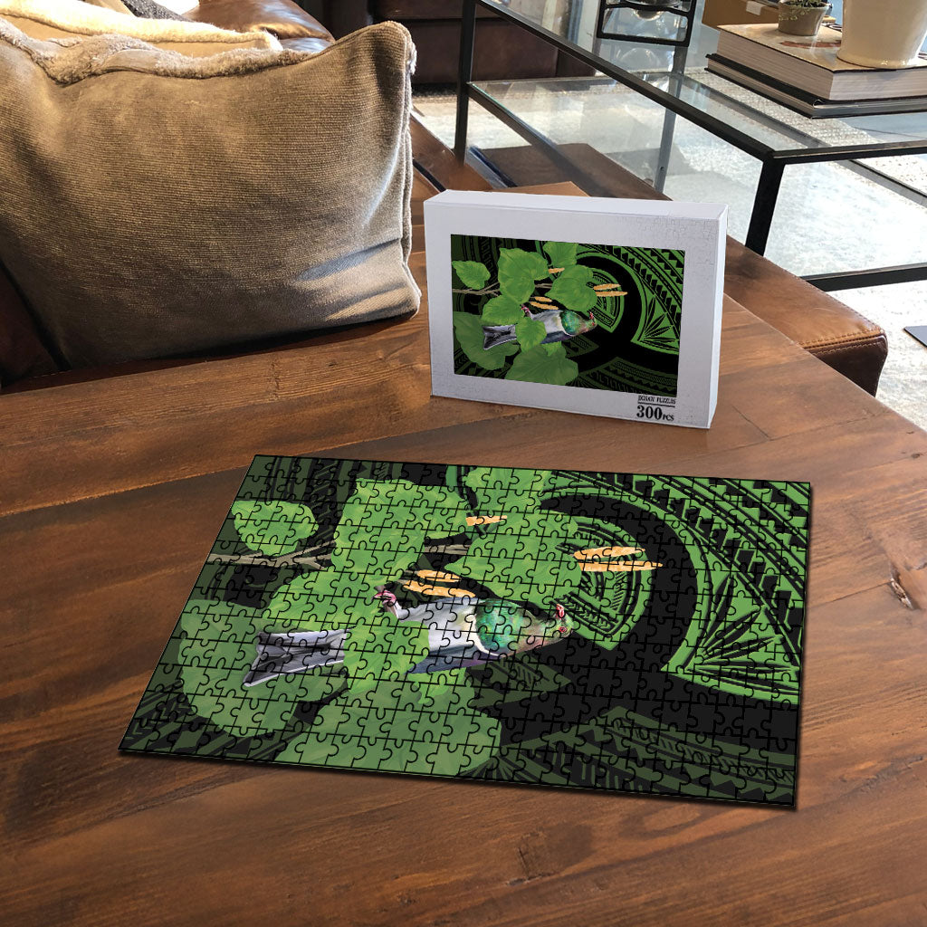 Kawakawa Rongoa Maori Kereru New Zealand Puzzle