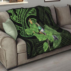 Kawakawa Rongoa Maori Kereru New Zealand Quilt