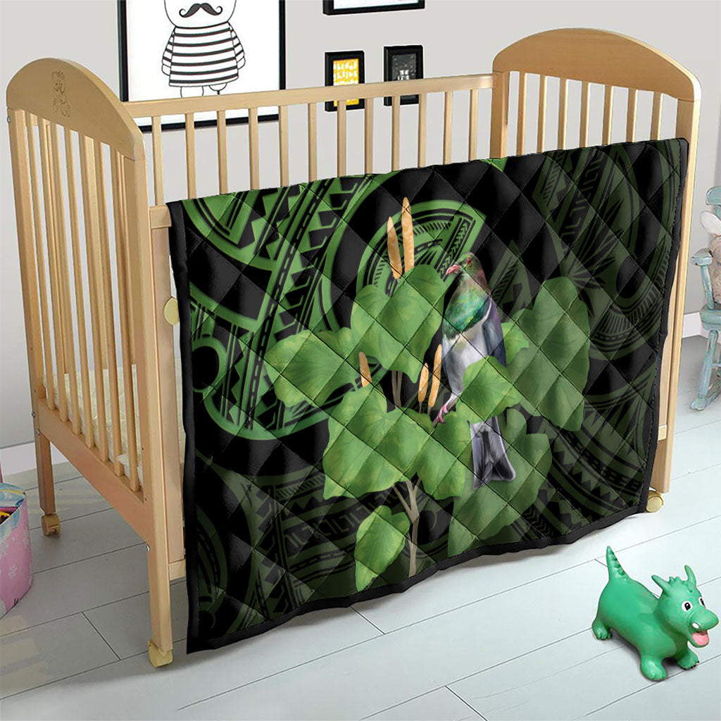 Kawakawa Rongoa Maori Kereru New Zealand Quilt