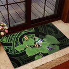 Kawakawa Rongoa Maori Kereru New Zealand Rubber Doormat