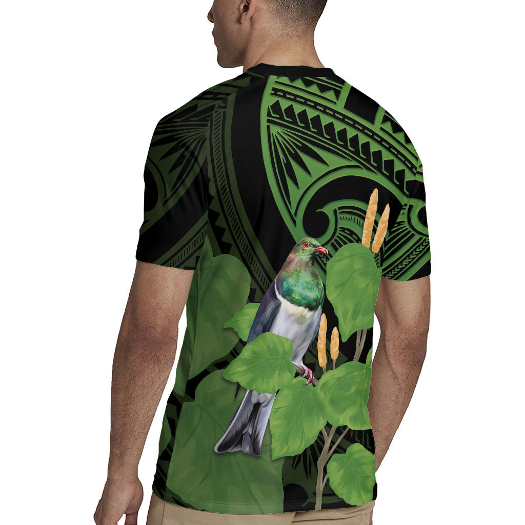 Kawakawa Rongoa Maori Kereru New Zealand Rugby Jersey