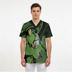 Kawakawa Rongoa Maori Kereru New Zealand Scrub Top