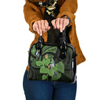 Kawakawa Rongoa Maori Kereru New Zealand Shoulder Handbag