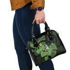 Kawakawa Rongoa Maori Kereru New Zealand Shoulder Handbag