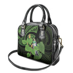 Kawakawa Rongoa Maori Kereru New Zealand Shoulder Handbag
