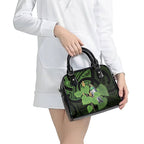 Kawakawa Rongoa Maori Kereru New Zealand Shoulder Handbag