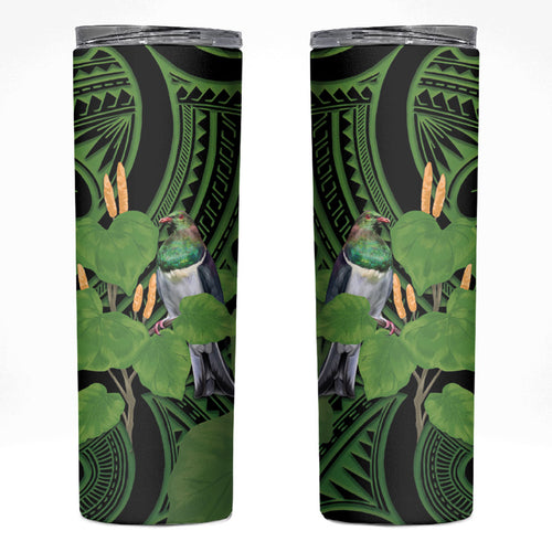 Kawakawa Rongoa Maori Kereru New Zealand Skinny Tumbler