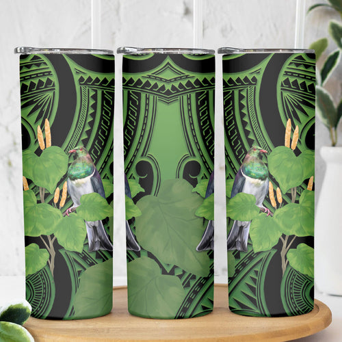 Kawakawa Rongoa Maori Kereru New Zealand Skinny Tumbler