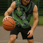 Kawakawa Rongoa Maori Kereru New Zealand Sleeveless Hoodie