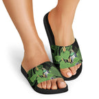 Kawakawa Rongoa Maori Kereru New Zealand Slide Sandals