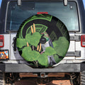 Kawakawa Rongoa Maori Kereru New Zealand Spare Tire Cover