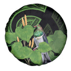 Kawakawa Rongoa Maori Kereru New Zealand Spare Tire Cover