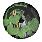 Kawakawa Rongoa Maori Kereru New Zealand Spare Tire Cover