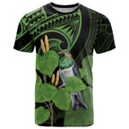 Kawakawa Rongoa Maori Kereru New Zealand T Shirt