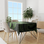 Kawakawa Rongoa Maori Kereru New Zealand Tablecloth