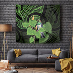 Kawakawa Rongoa Maori Kereru New Zealand Tapestry
