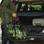 Kawakawa Rongoa Maori Kereru New Zealand Travel Bag