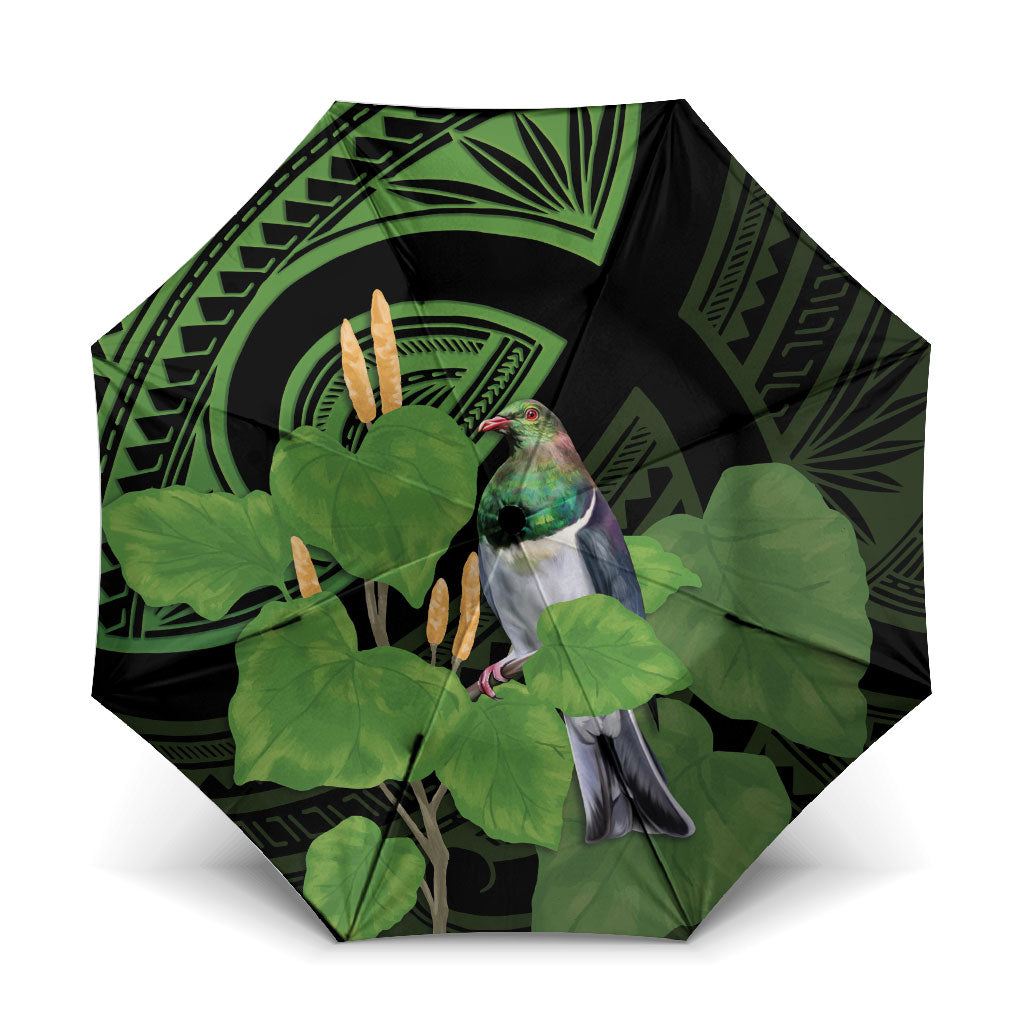 Kawakawa Rongoa Maori Kereru New Zealand Umbrella