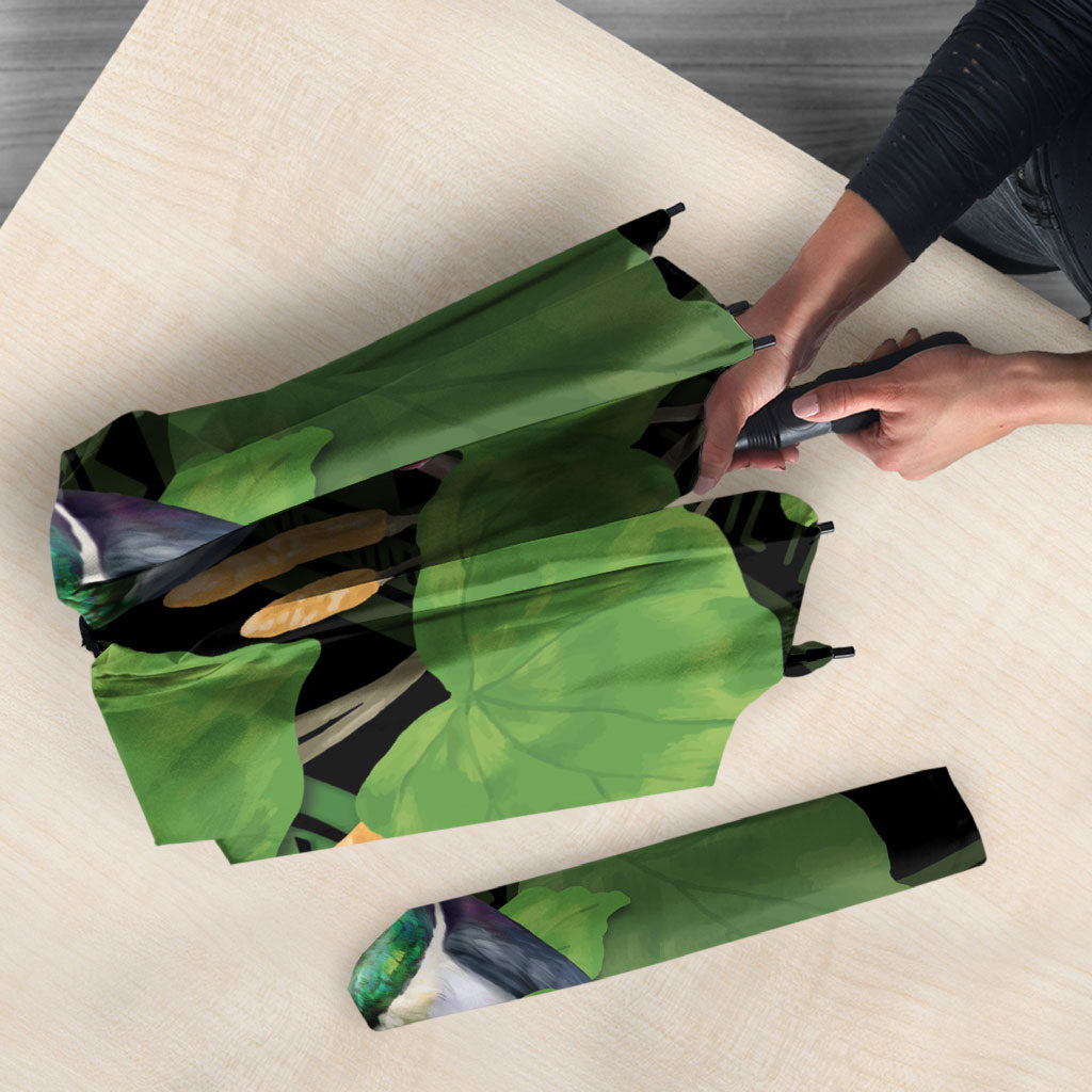 Kawakawa Rongoa Maori Kereru New Zealand Umbrella